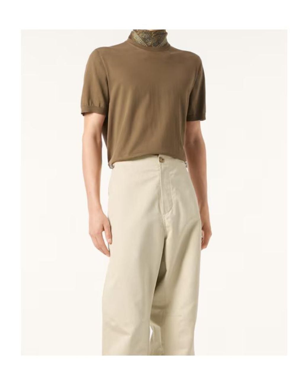 Loro Piana Green Crewneck for men