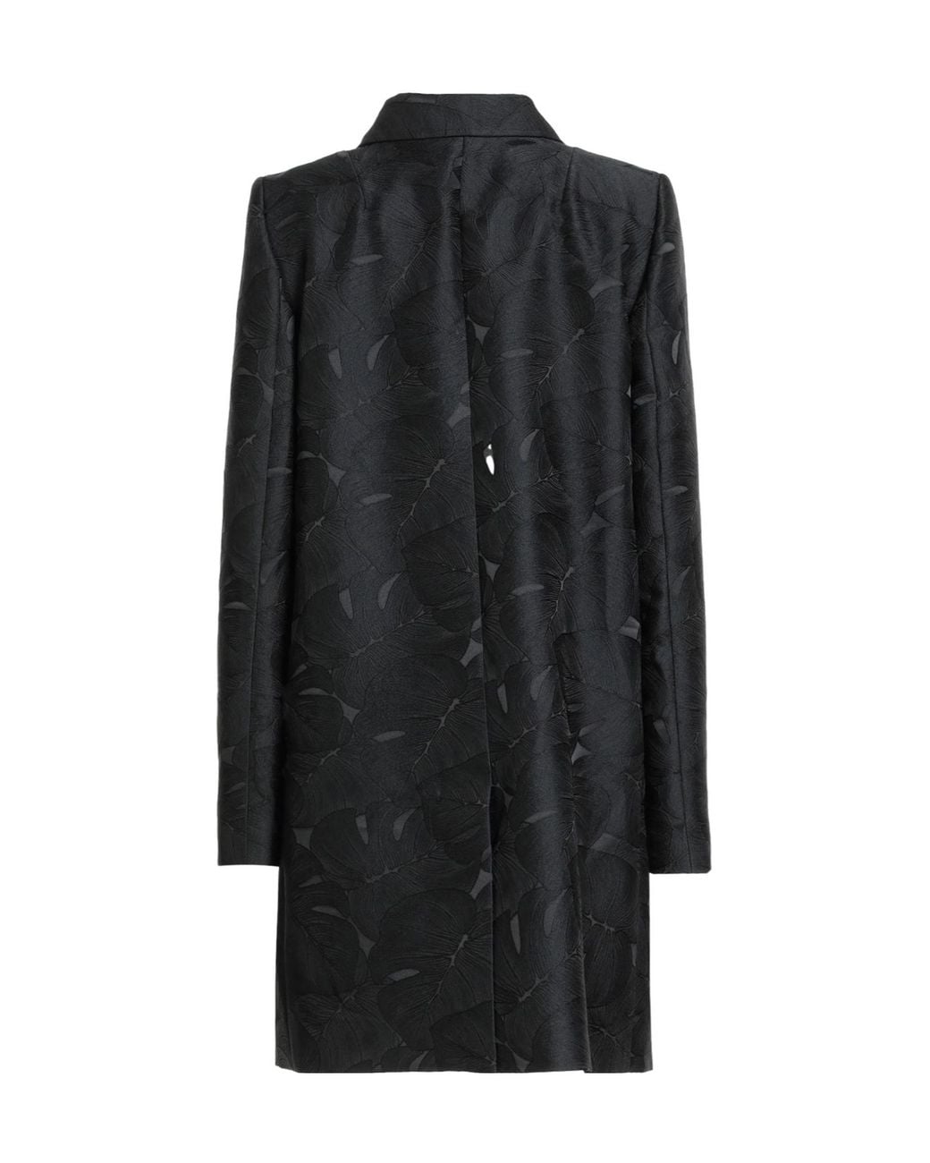 Dolce & Gabbana Black Minimalist Solid Coat