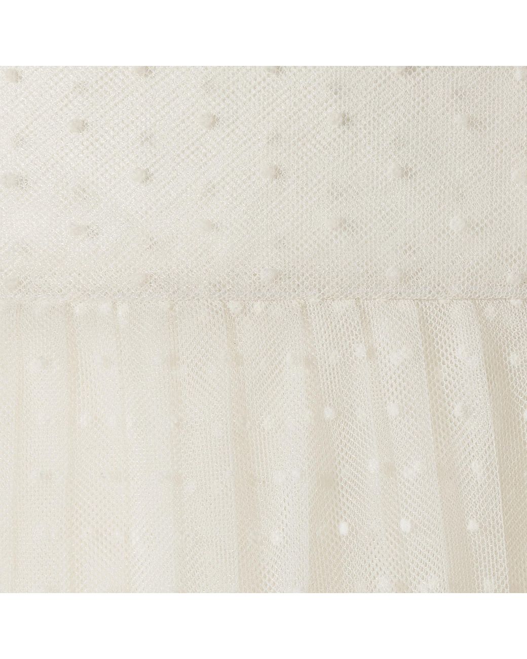 Dior White Mid-Length Pleated Skirt