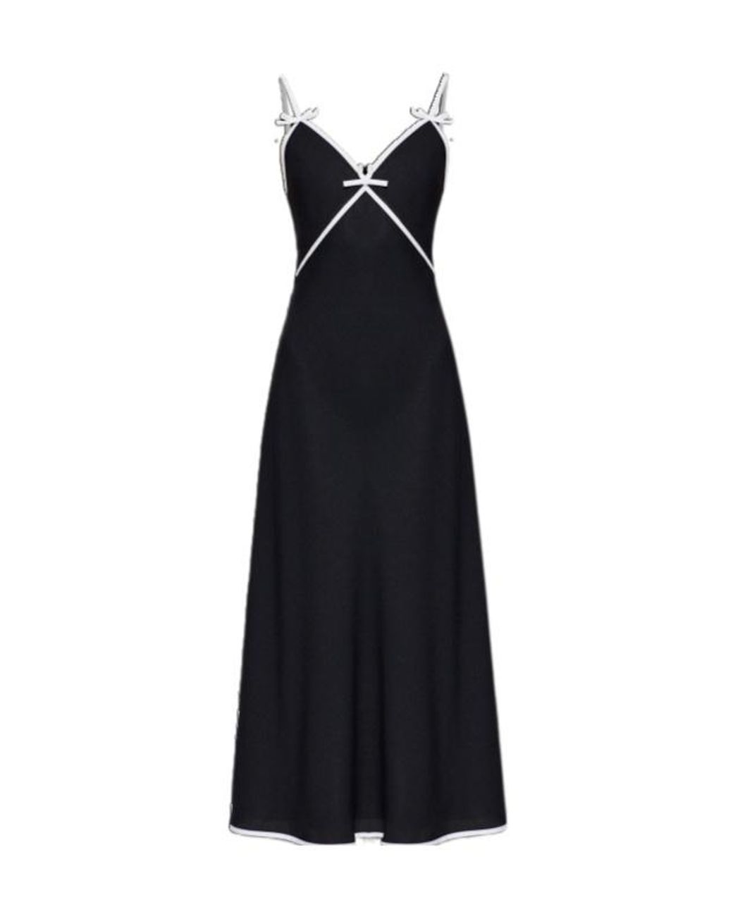 Moschino Black Strappy Dress