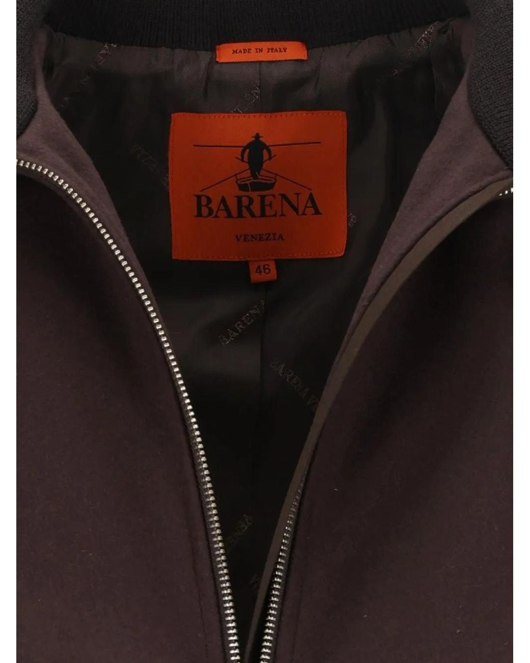 Barena Brown Logo Casual Jacket for men