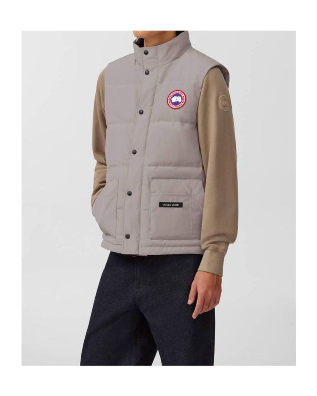 Canada Goose Gray Freestyle Down Gilet for men