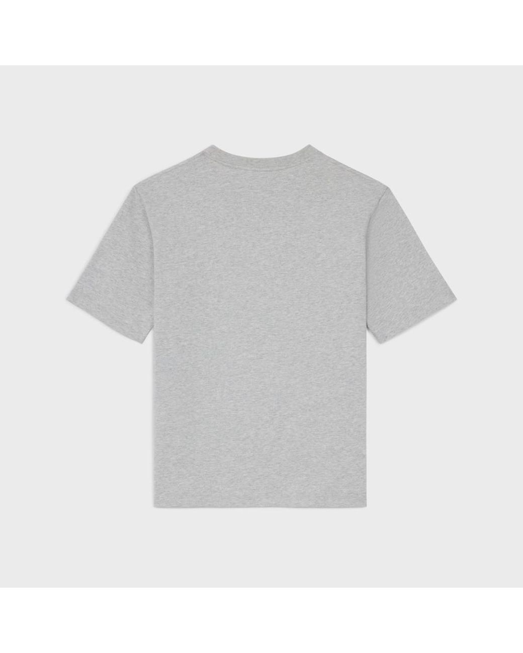 Céline Gray Short-Sleeved T-Shirt