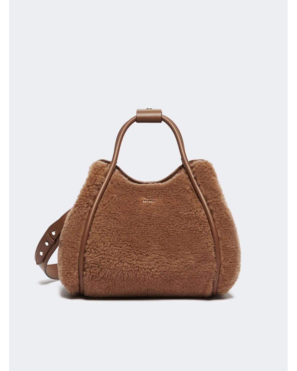 Max Mara Brown Teddy Tote Bag