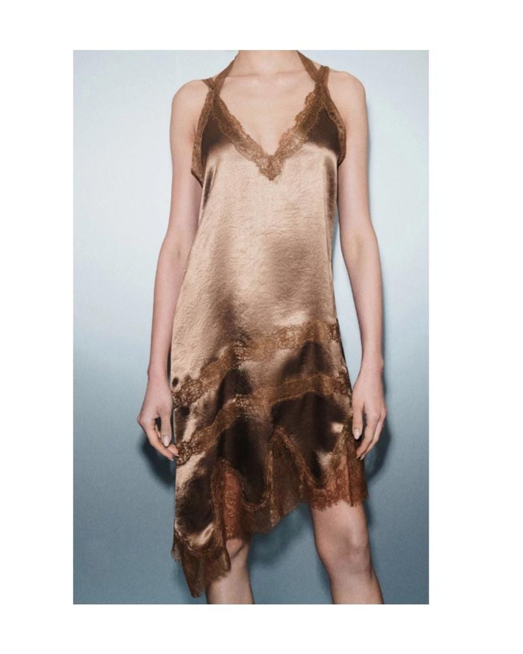 Marella Natural V-Neck Dress