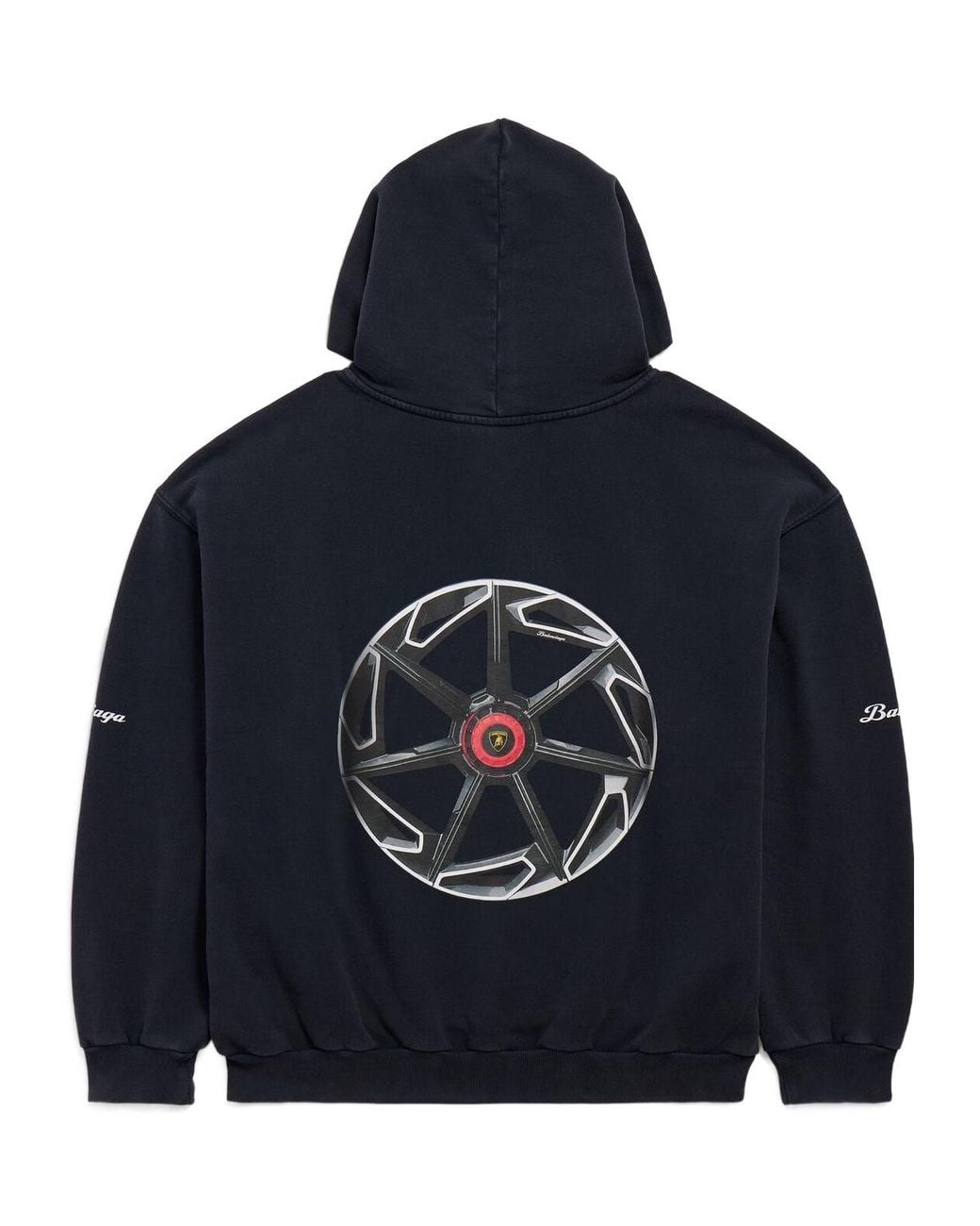Balenciaga Blue X Automobili Lamborghini Medium Fit Hoodie for men