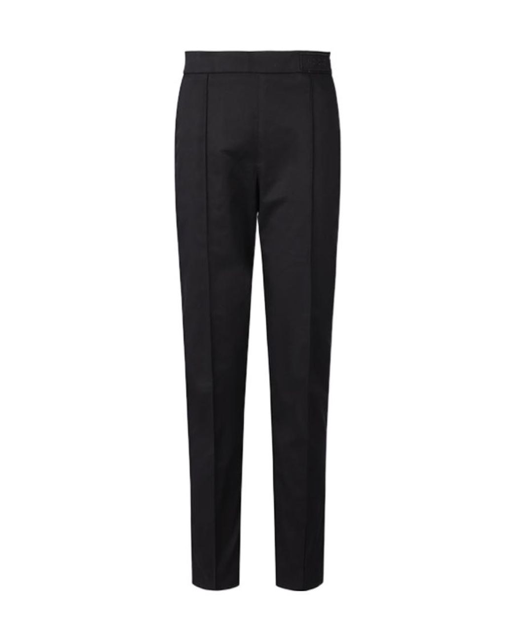 Moncler Black Low-Rise Tailored Trousers