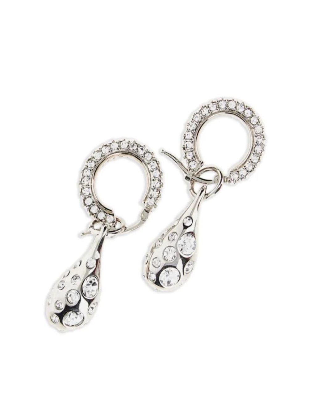 Marni White Zoo Poodle Earrings