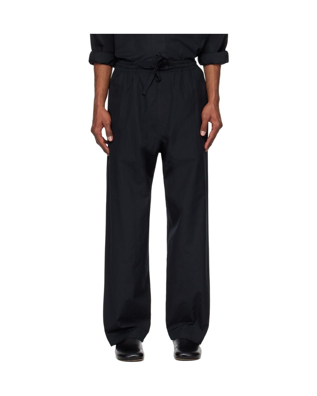 Lemaire Blue Pyjama Pants for men