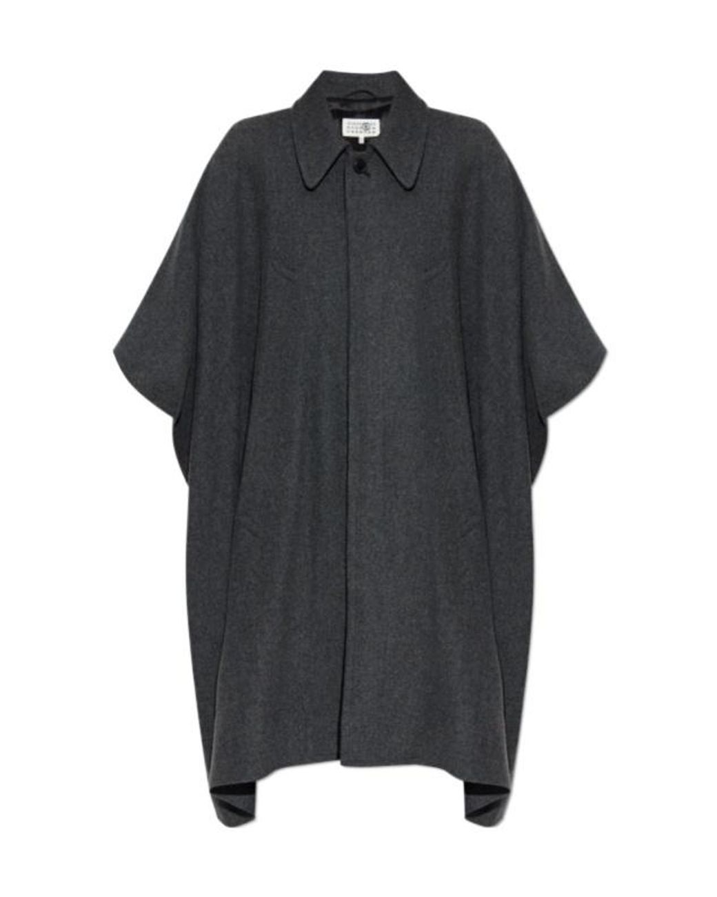 MM6 by Maison Margiela Black Single-Breasted Coats