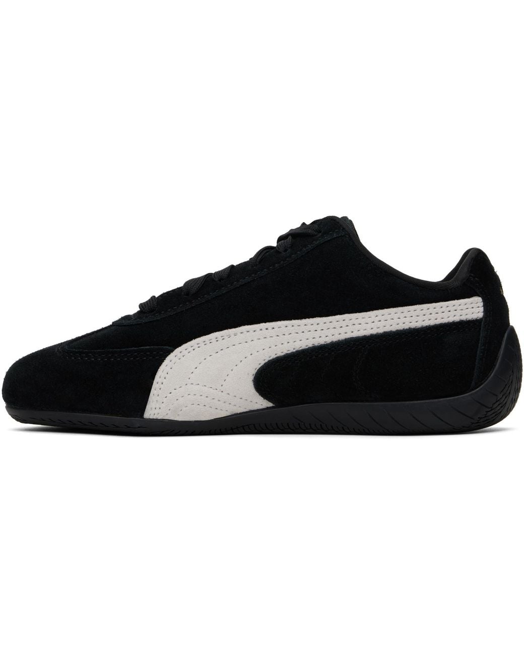 PUMA Black Speedcat OG Suede Sneakers