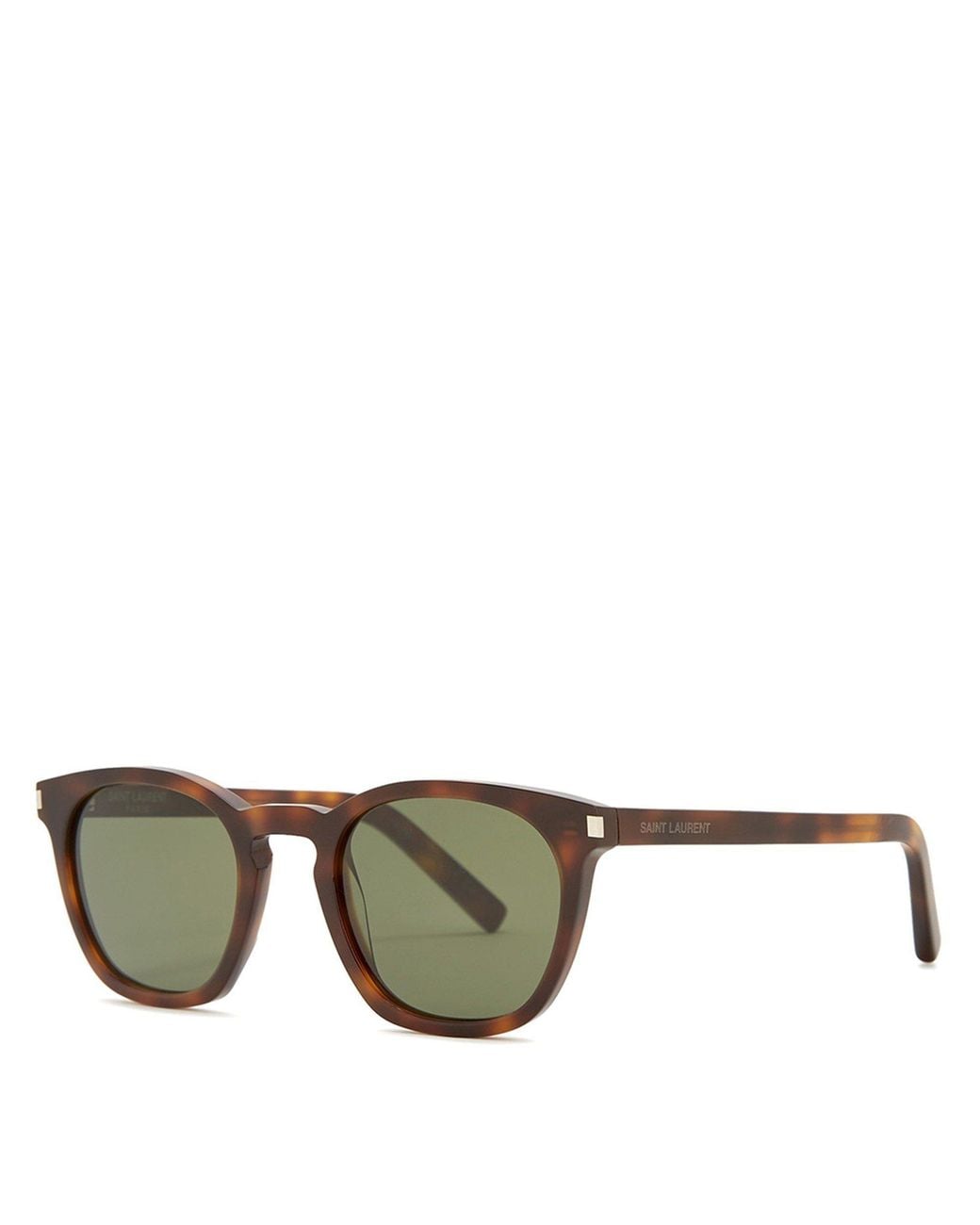 Saint Laurent Metallic Square-Shaped Sunglasses for men