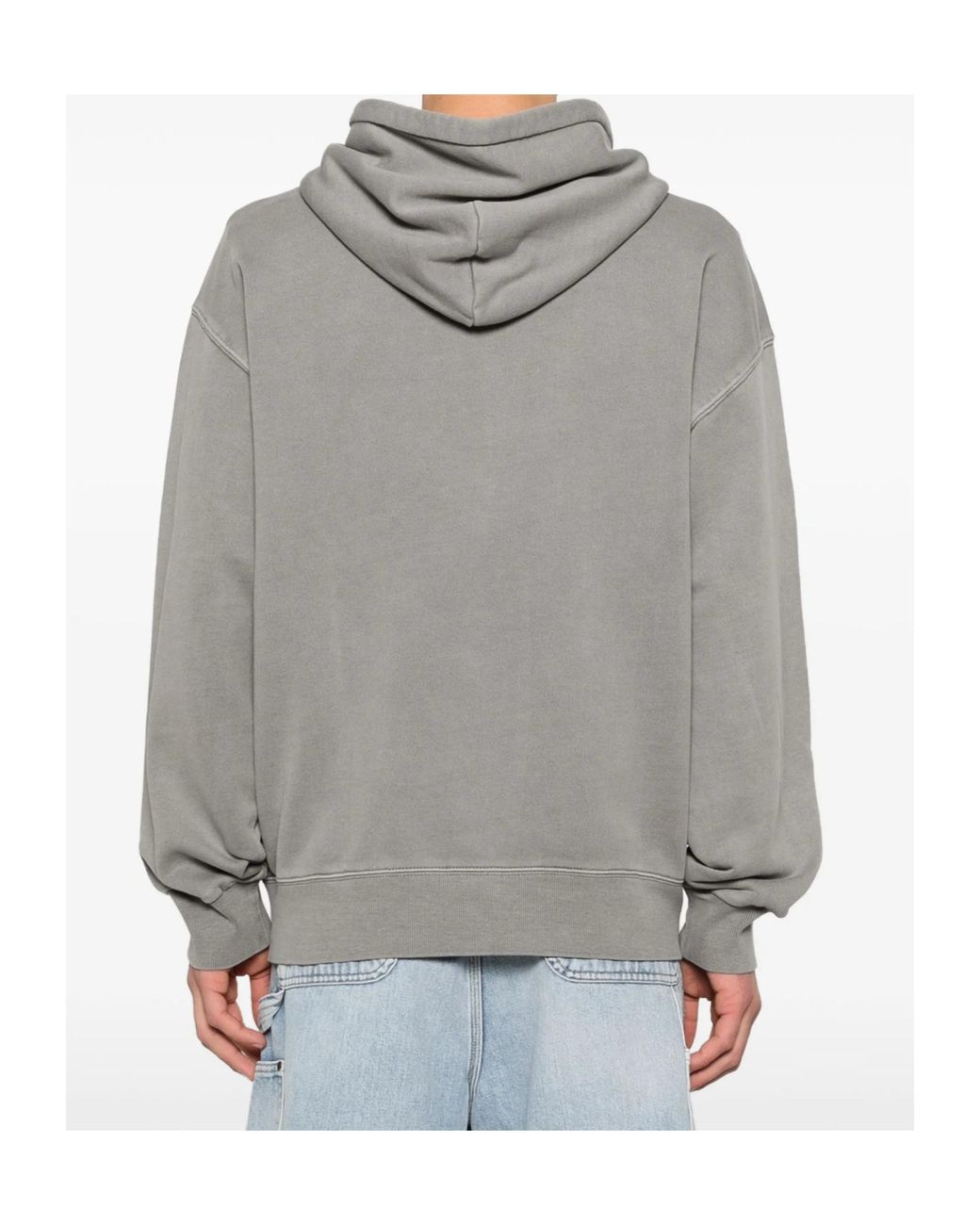 Carhartt Gray Zip-Fastening Hooded Sweatshirt for men