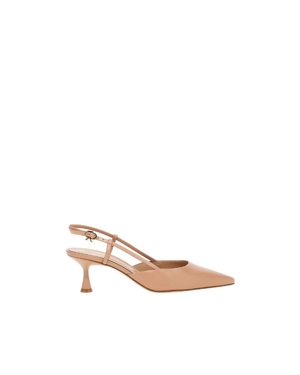 Gianvito Rossi White Logo High Heels