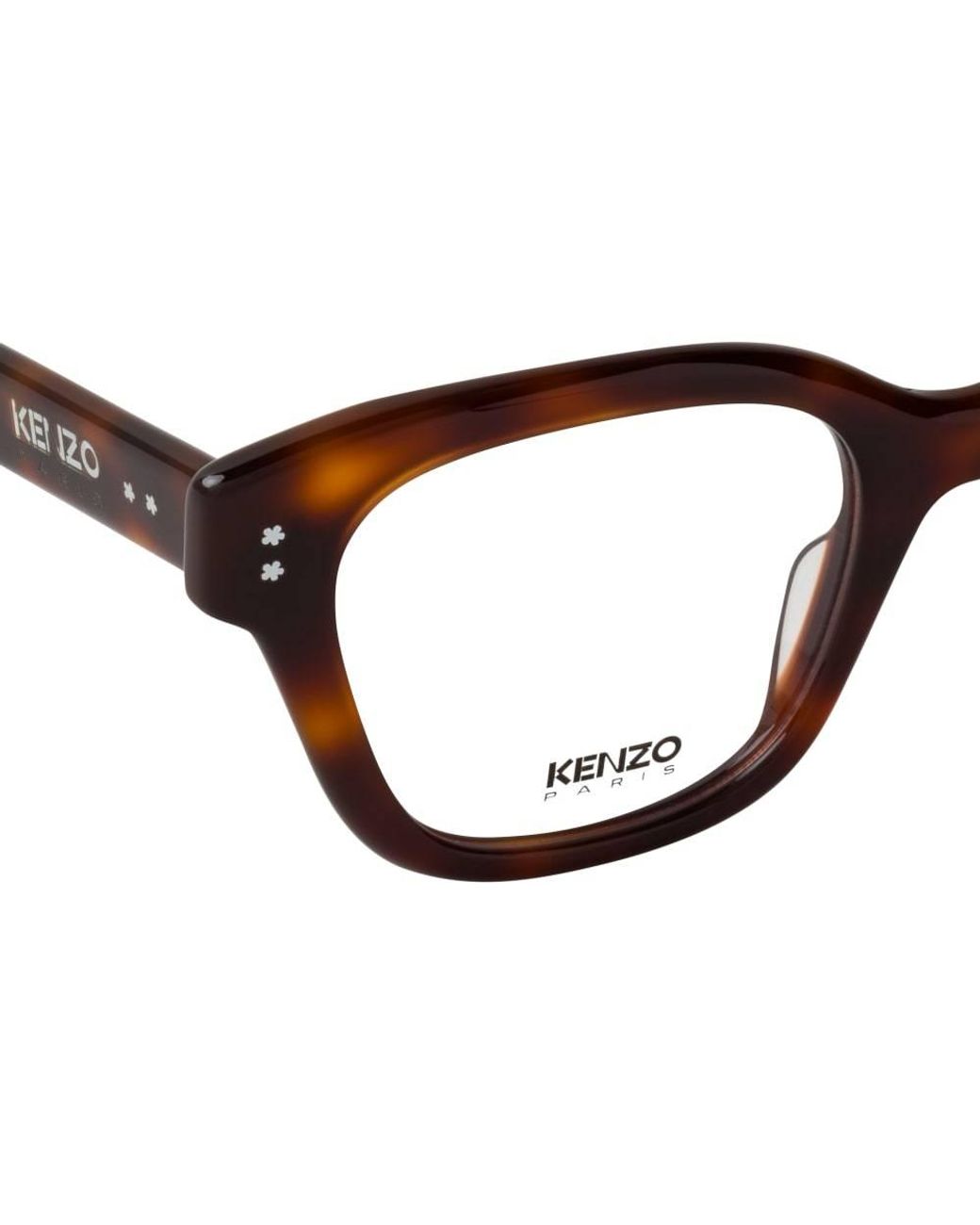 KENZO White Logo Flat Mirror for men