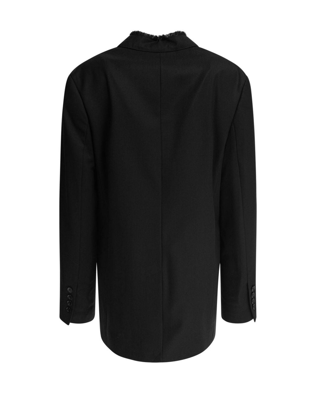 Totême  Black Totême Single-Breasted Long Sleeved Blazer