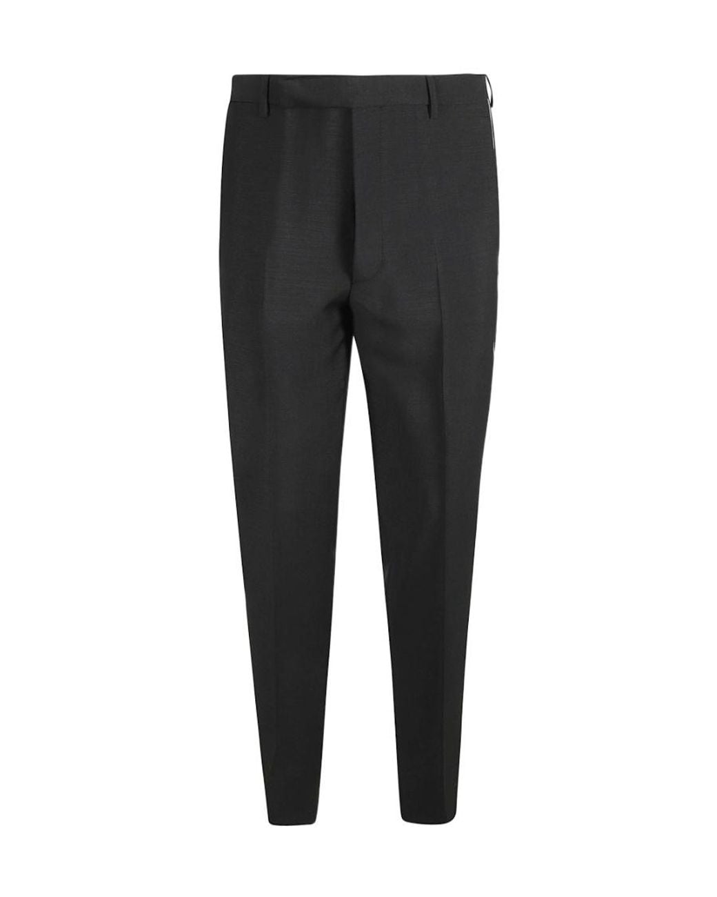 Prada Black Straight Casual Pants for men
