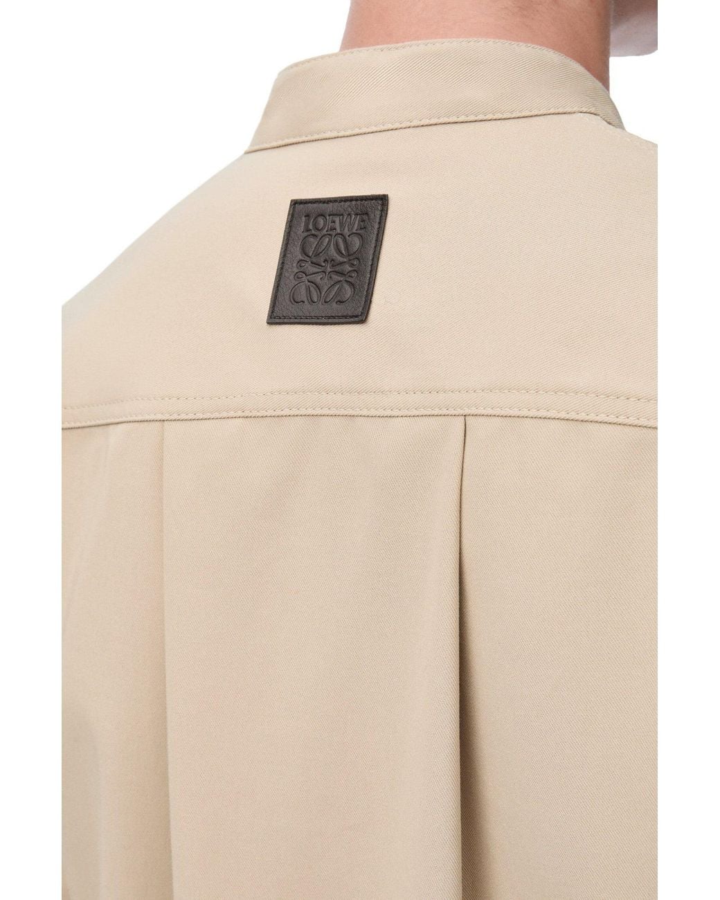 Loewe Natural Flared Shirt Dress
