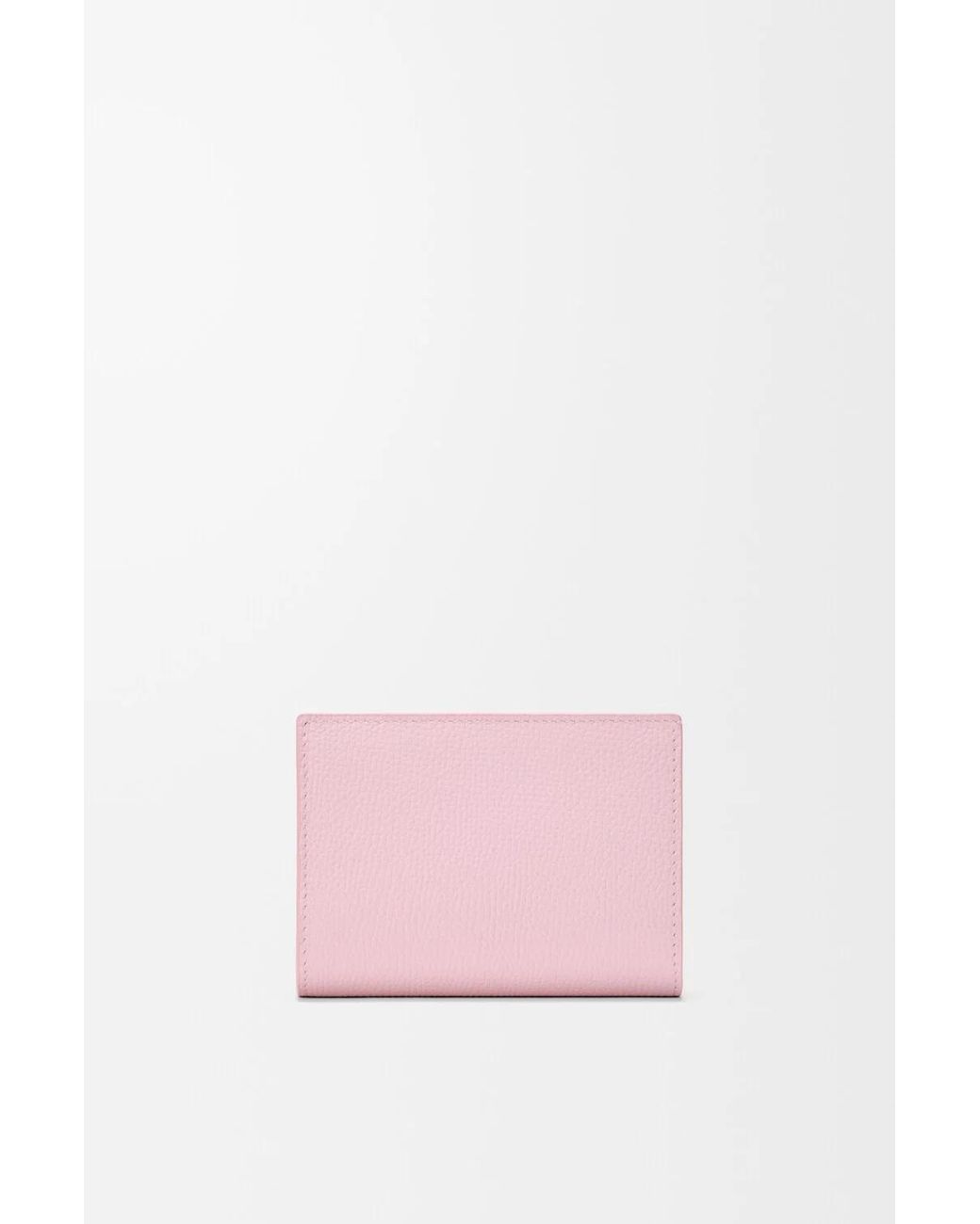Loewe Pink Snap Wallet