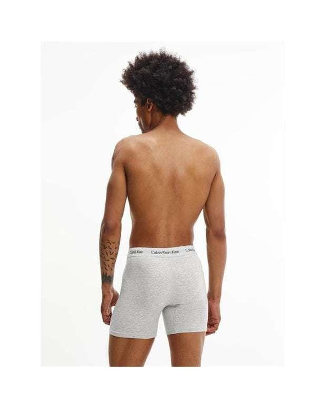 Calvin Klein Gray Logo Underwear for men