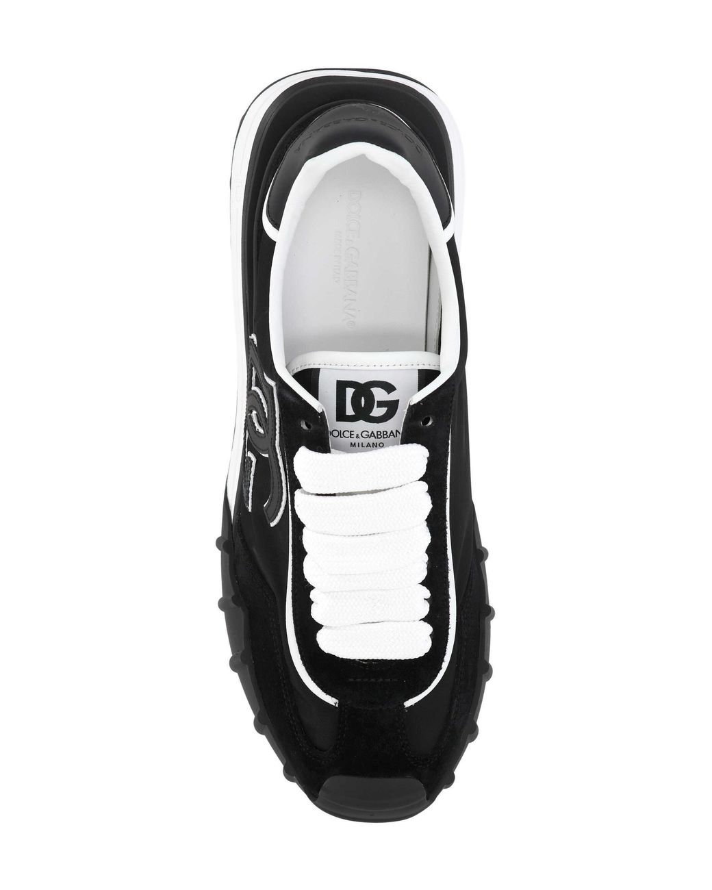 Dolce & Gabbana Black Dolce & Gabbana 'Dg Athletic' Sneakers for men