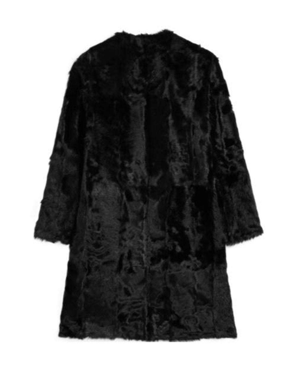 Jil Sander Black V-Neck Coat