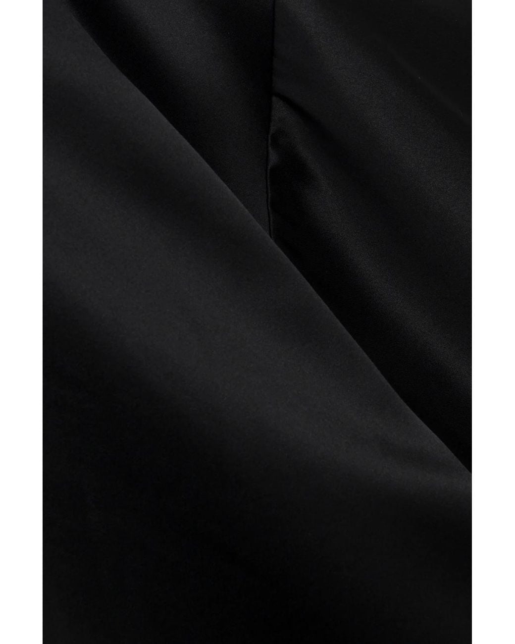 Jonathan Simkhai Black Satin Blouse