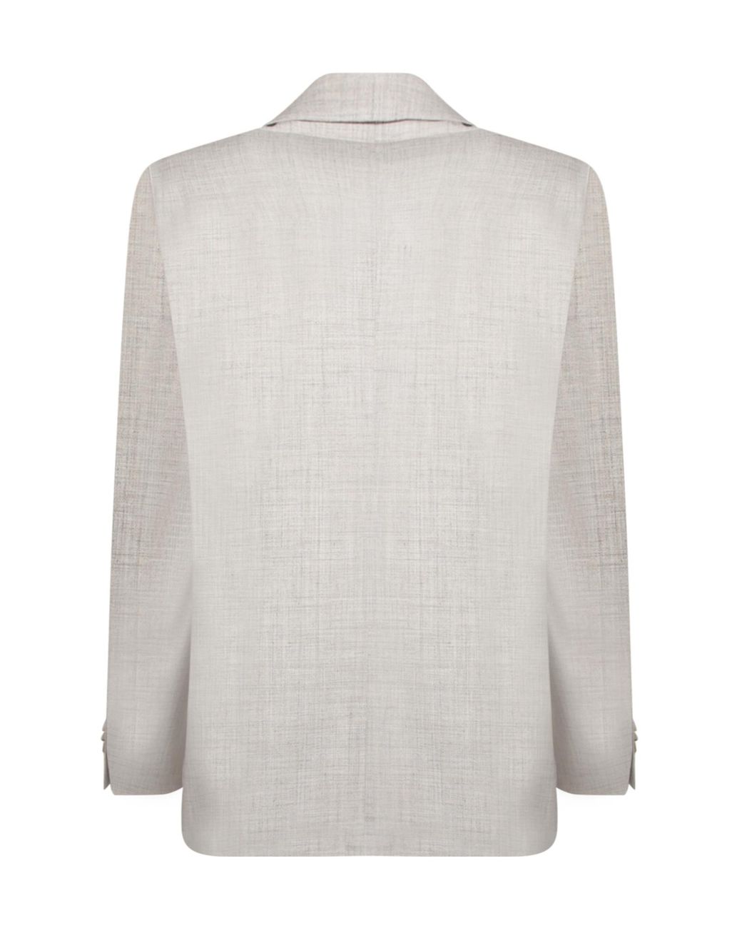 Canali Gray Two-Button Blazer for men
