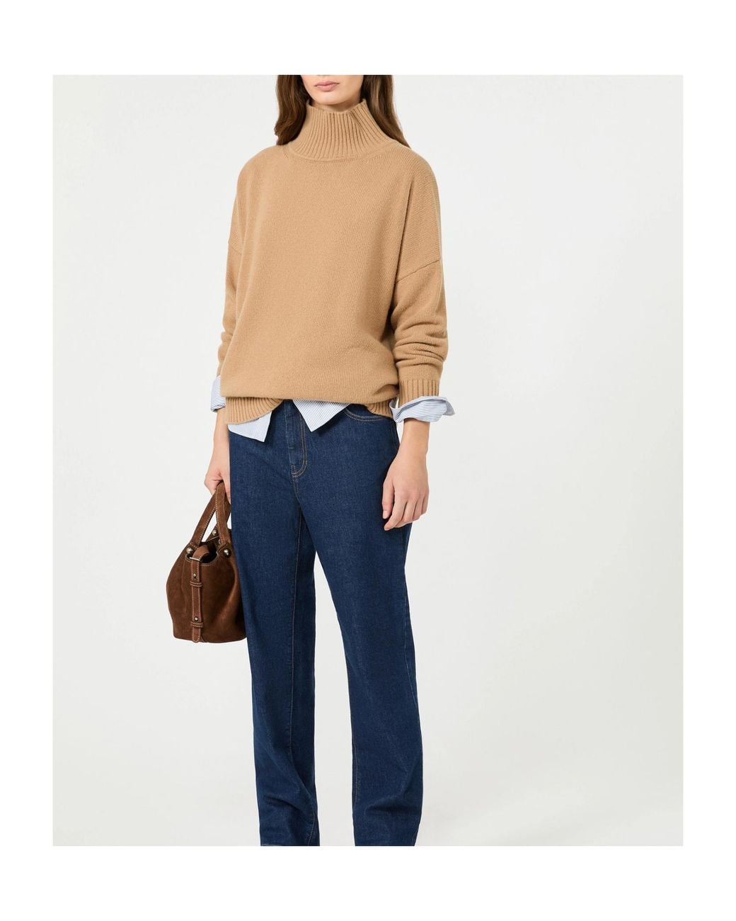Weekend by Maxmara Natural Turtleneck Sweater