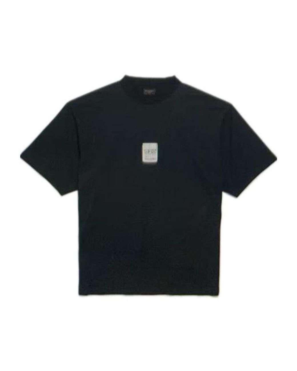【送料込 BALENCIAGA★Airport Tag Tシャツ Balenciaga Airport Tag T-Shirt Medium Fit in Black for Men