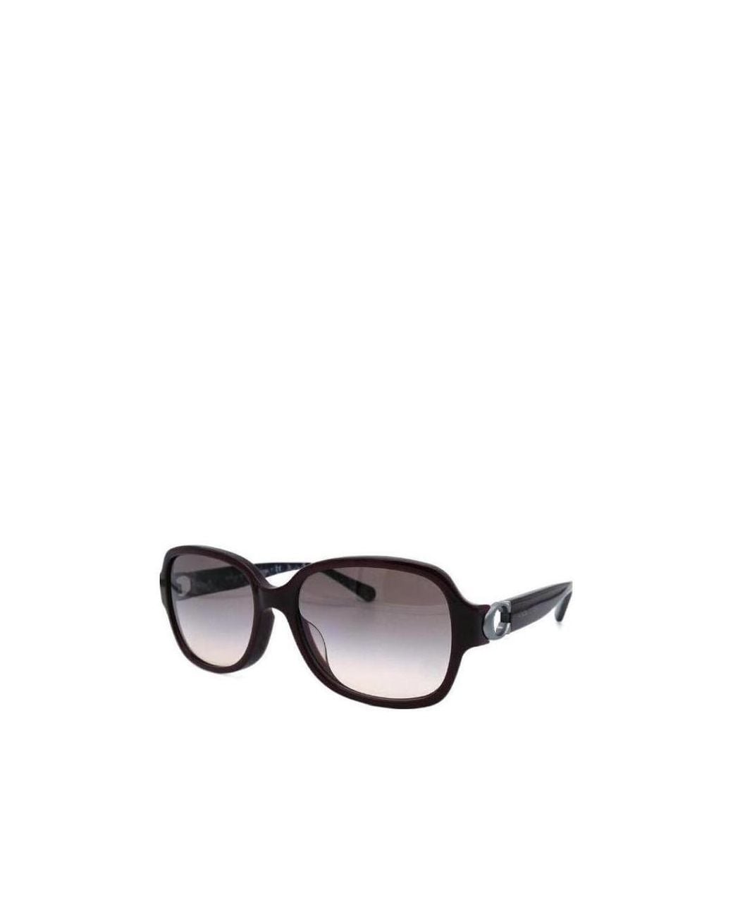 COACH White Logo Sunglasses