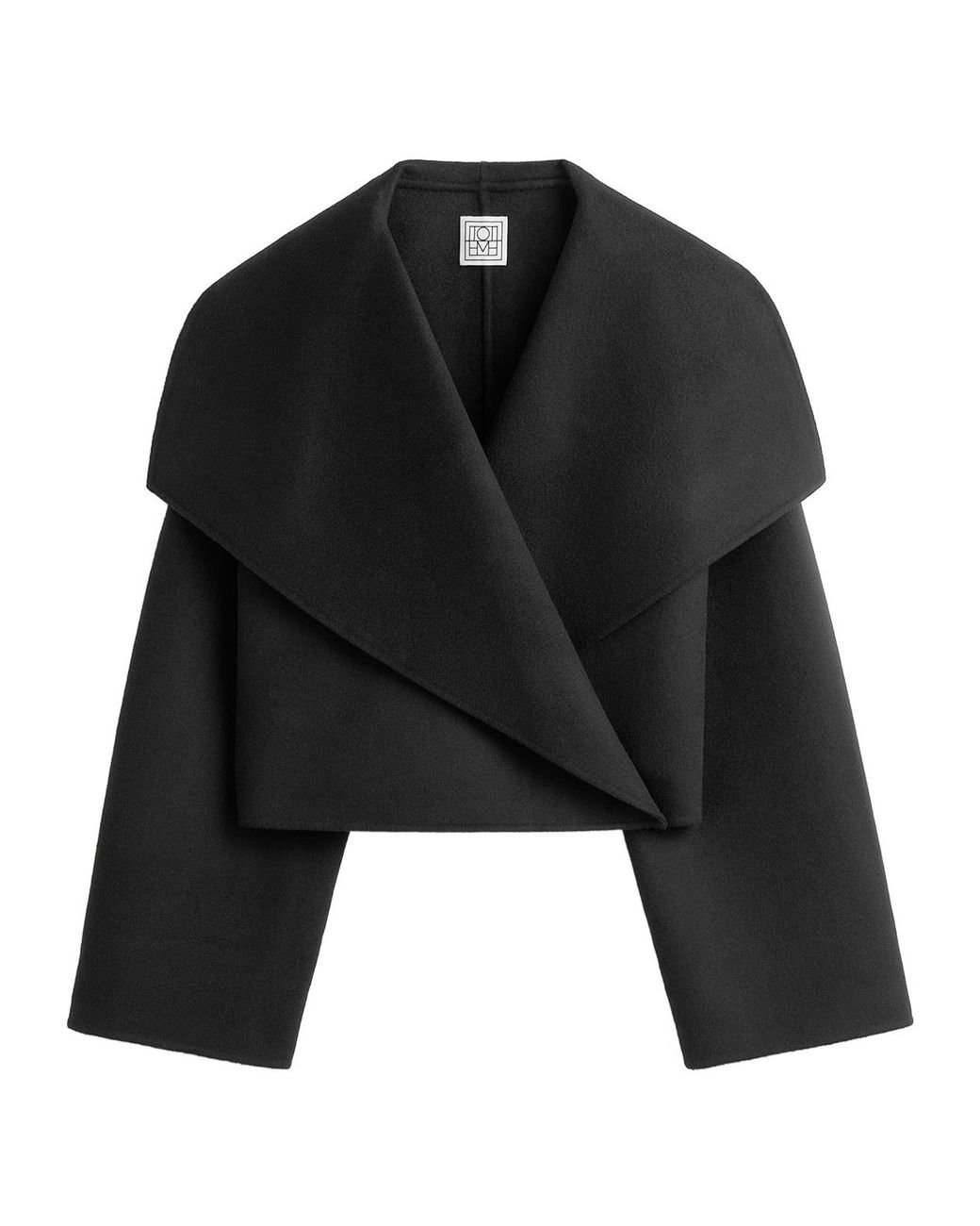 Totême Black Signature Double Jacket