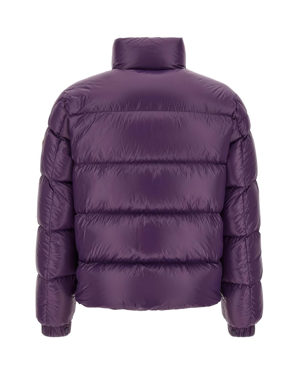 Moncler Purple Brendola Laqué Short Down Jacket for men