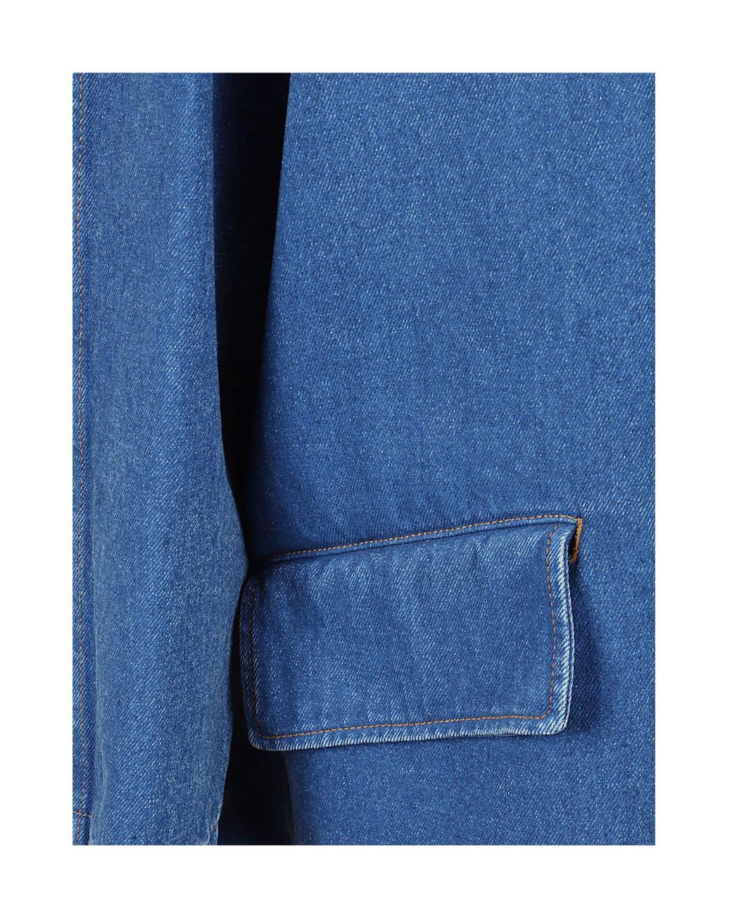 Marni Blue Flap-Pocket Denim Jacket