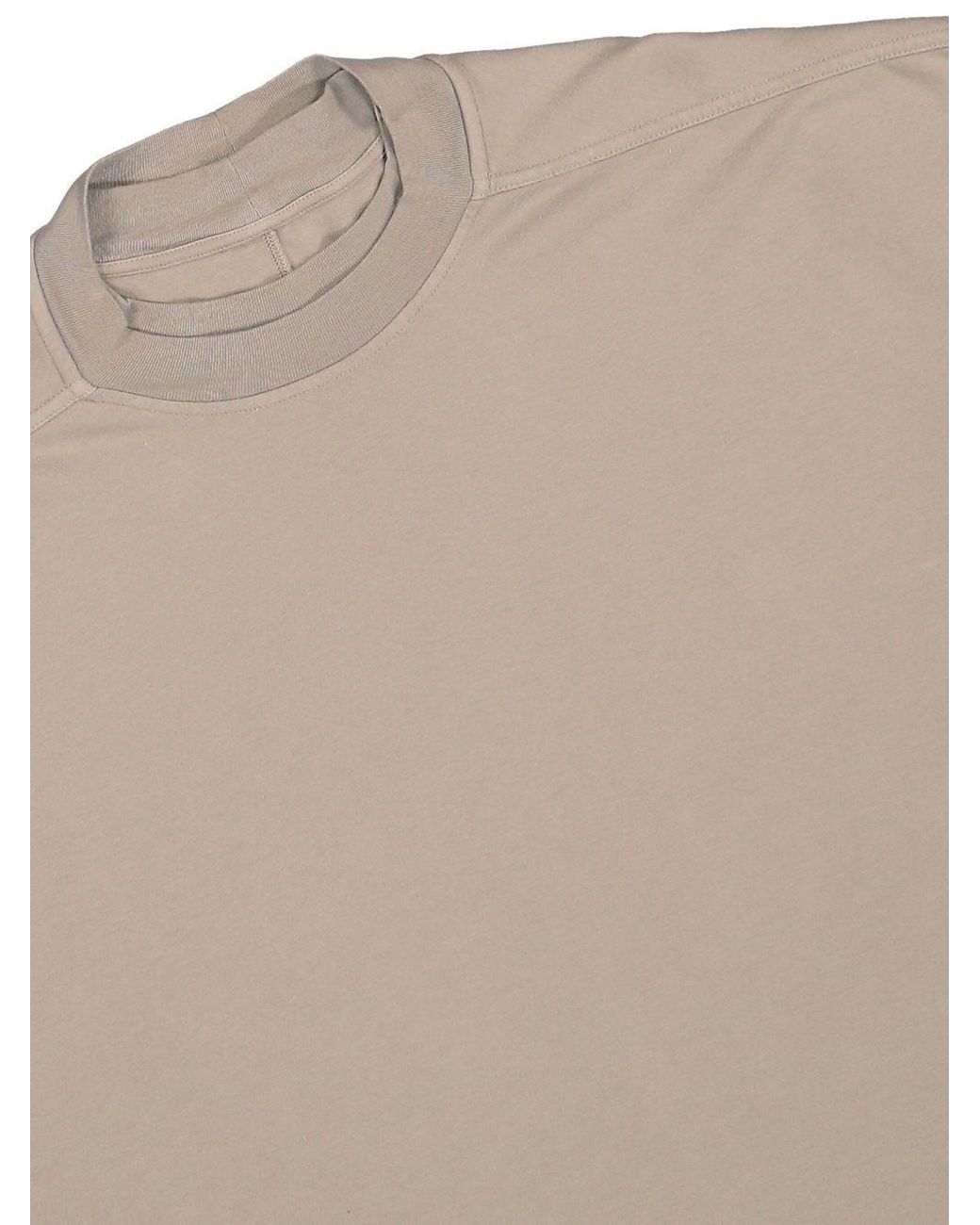 Rick Owens Natural Crew-Neck Sweatshirt for men