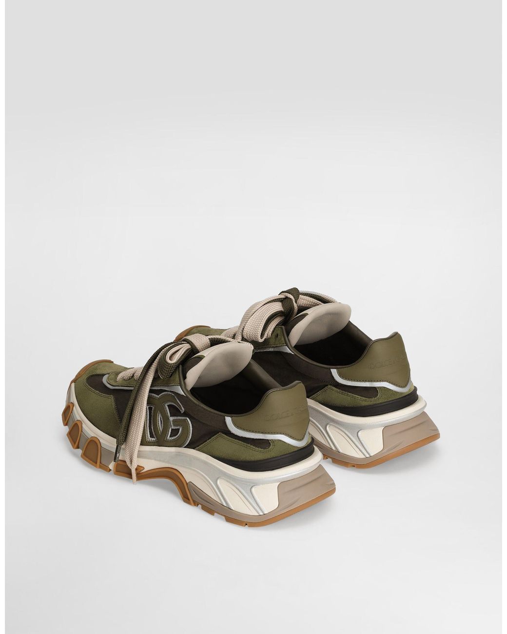 Dolce & Gabbana Green Baskets En Tissu Country Road for men