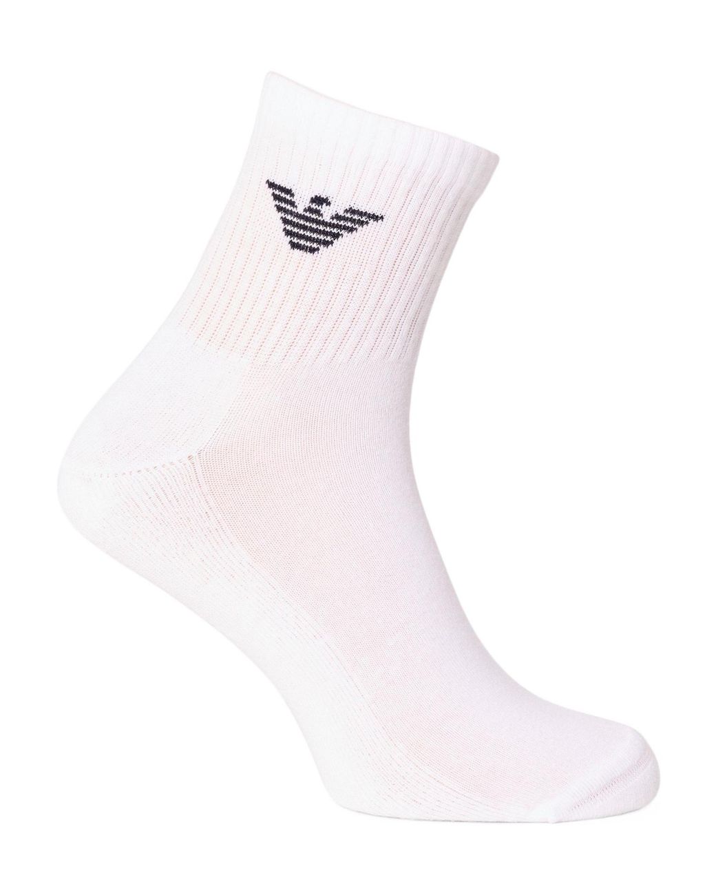 Emporio Armani Pink Solid Color Sweat-Absorbent Breathable Pure Cotton Socks for men