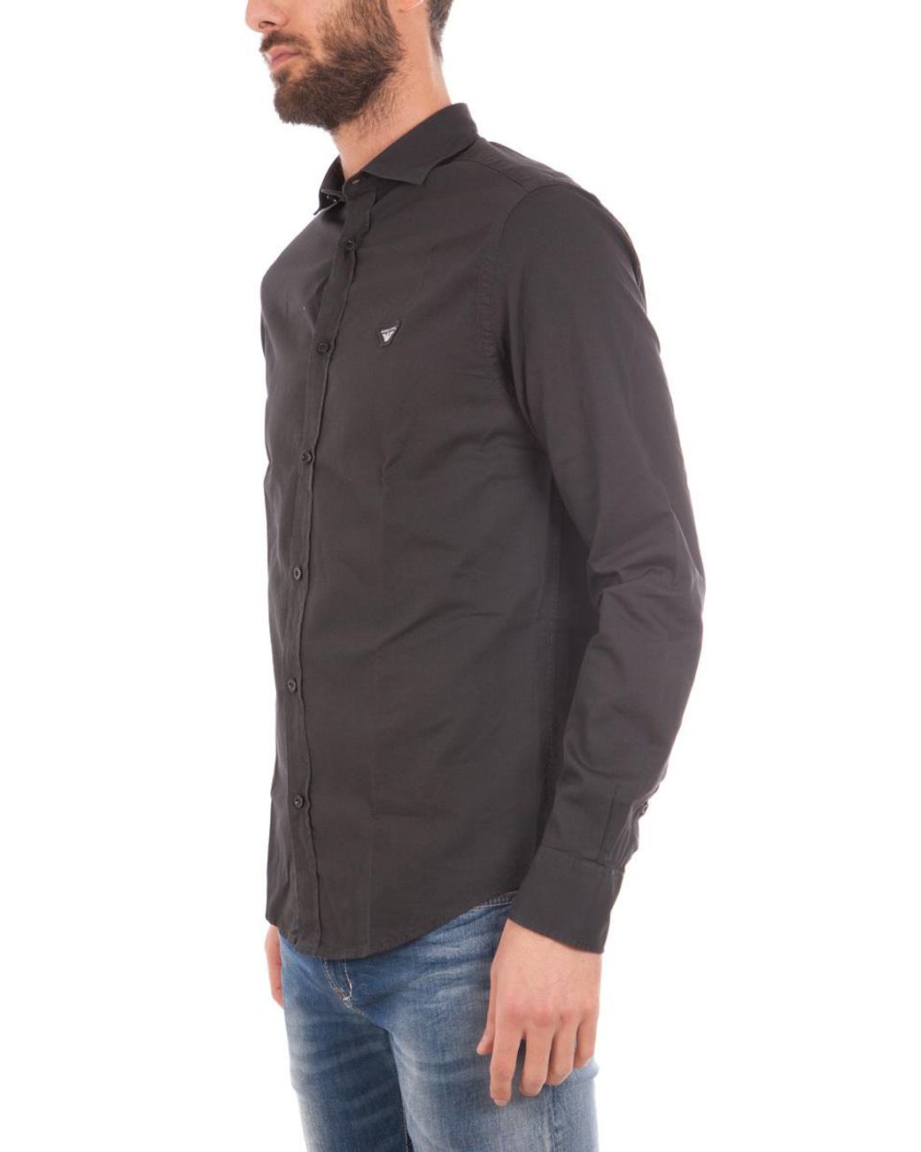 Armani Jeans Gray Shirt for men