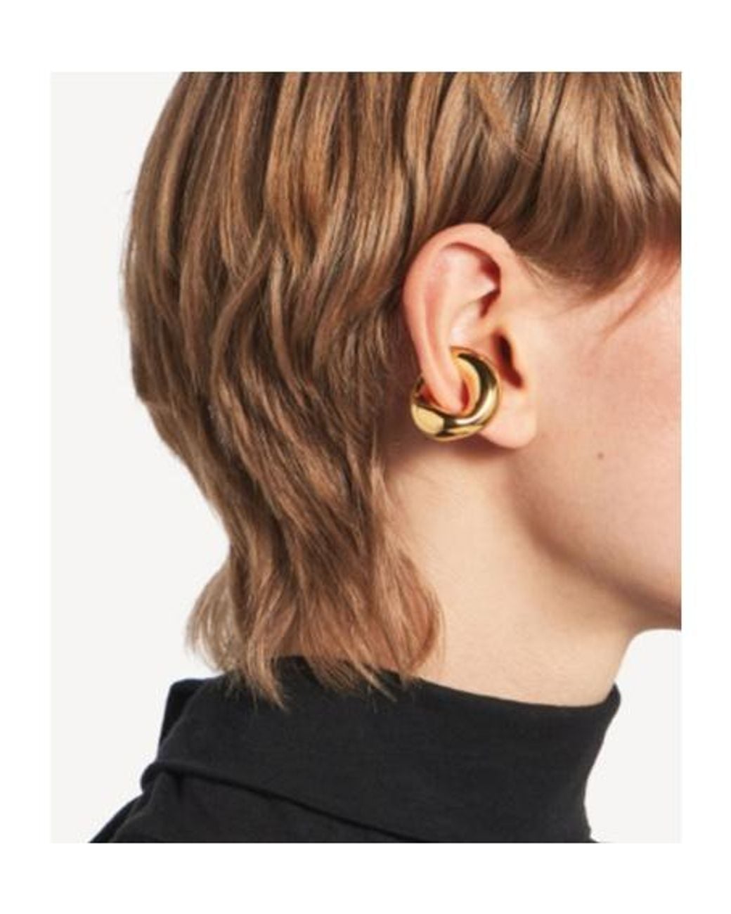 Balenciaga Metallic Eisa Xs Ear Cuff