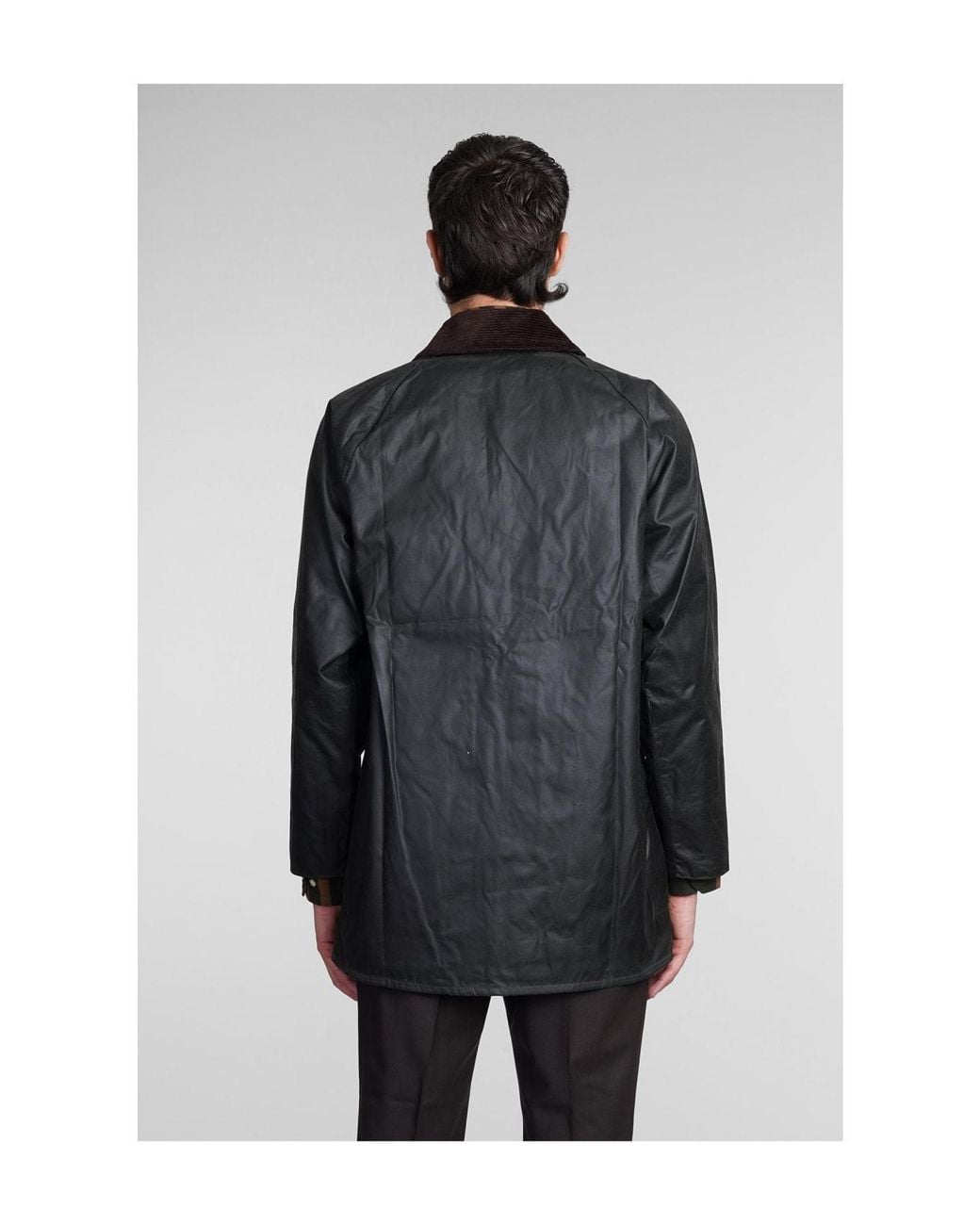 Barbour Black Lapel Casual Jacket for men