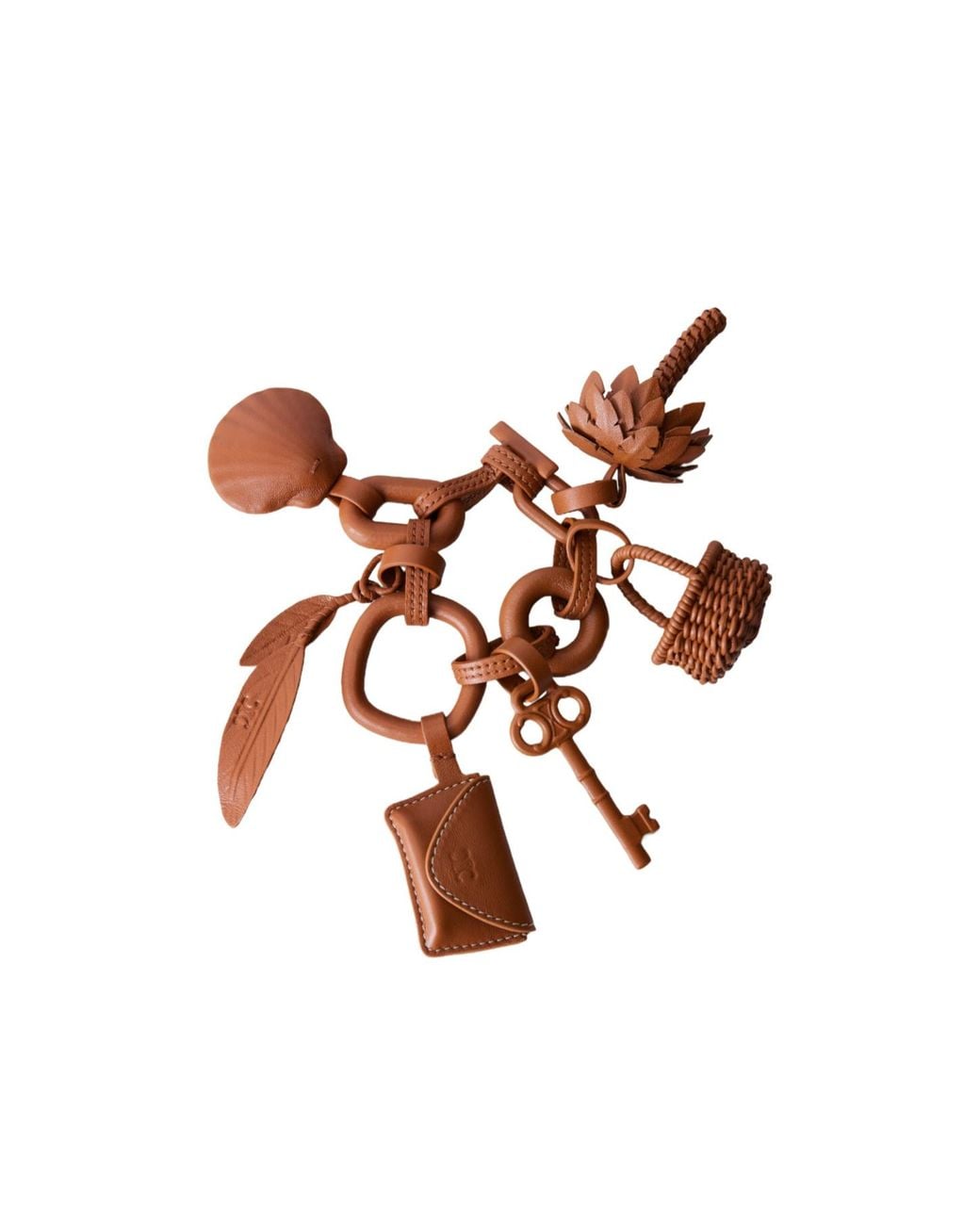 Céline Brown Charms Multi Bracelet