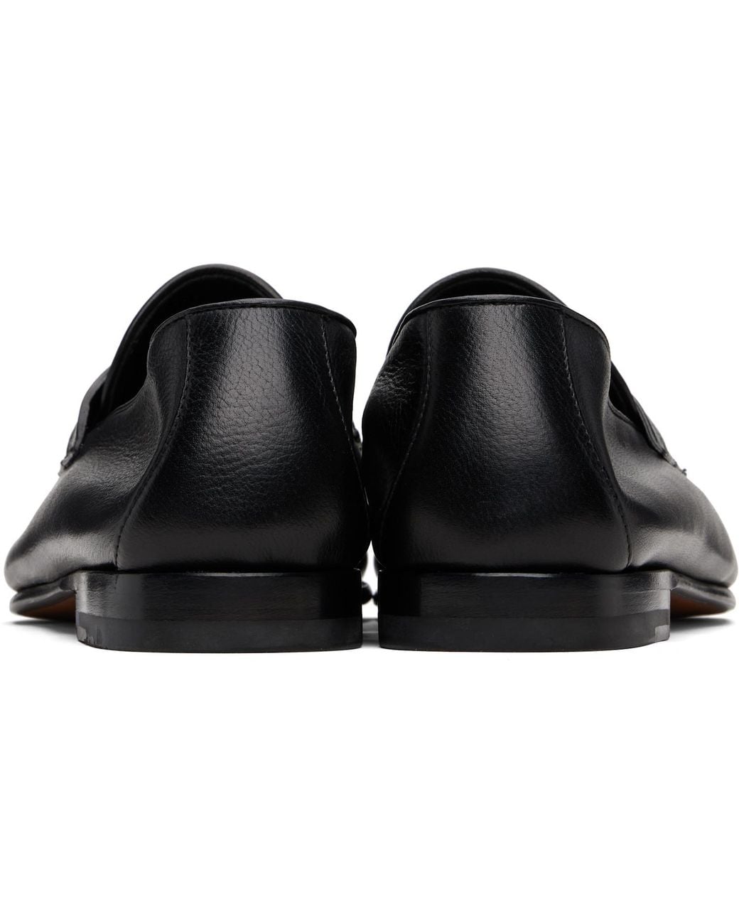 Tom Ford Black Gigi Twisted Loafers for men