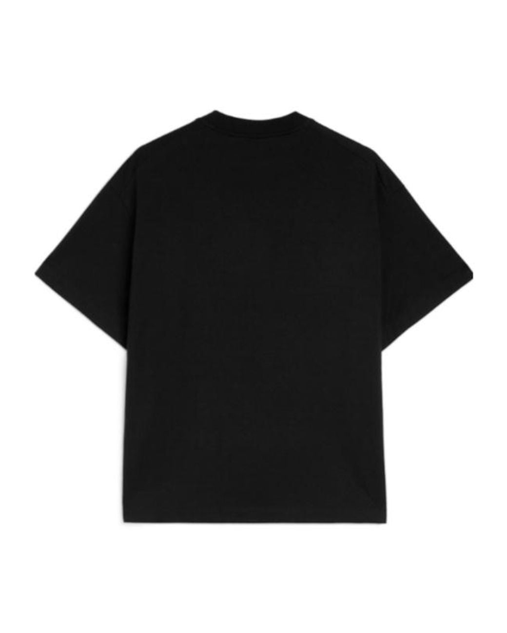 Jil Sander Black Logo Printed T-Shirt