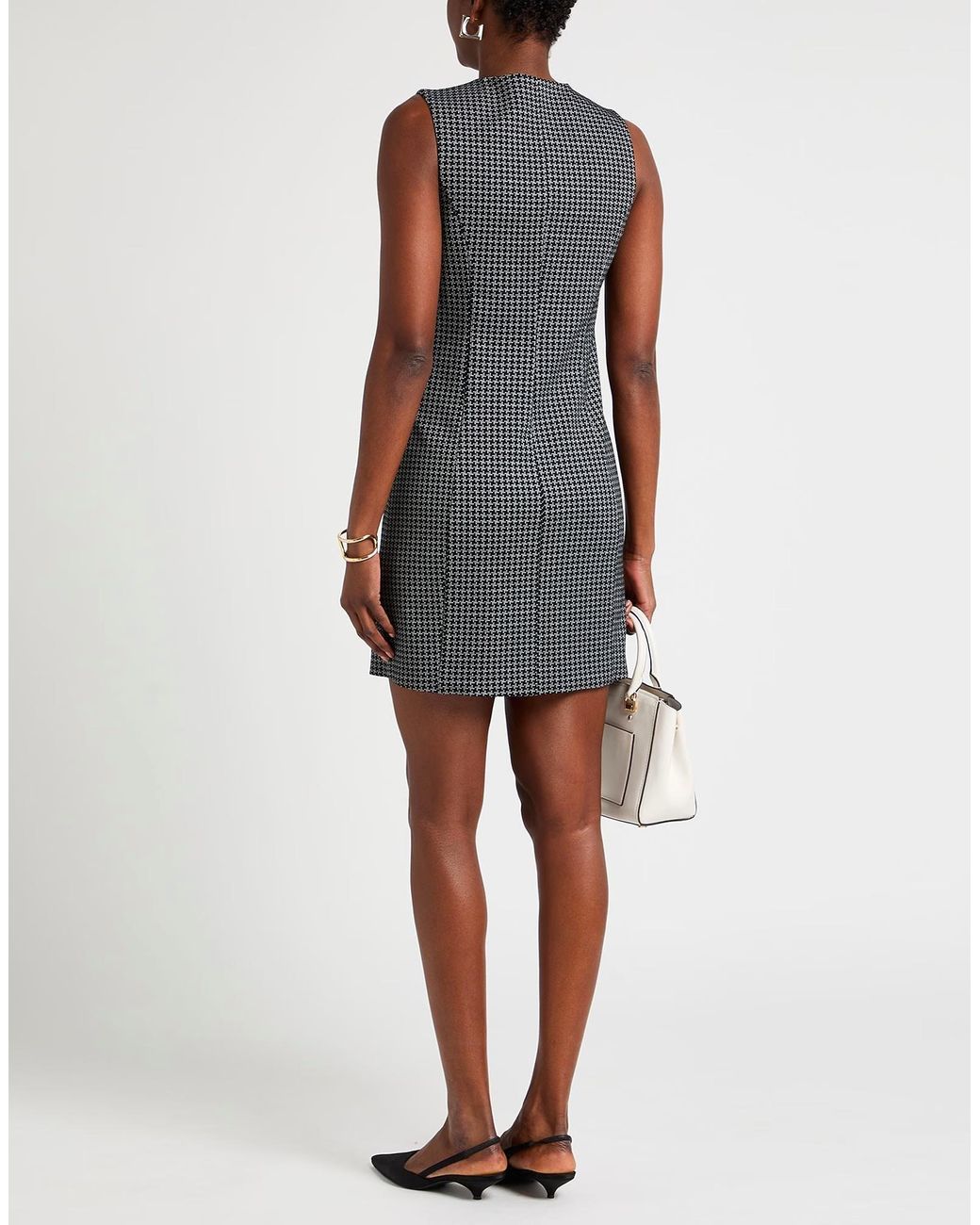 Rag & Bone Black Slim-Fit Sleeveless Dress