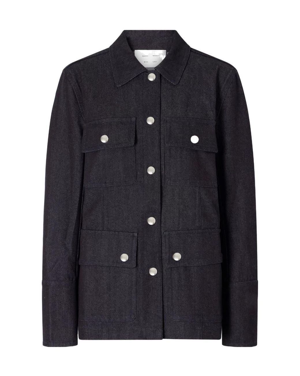 Proenza Schouler Black Stella Denim Jacket