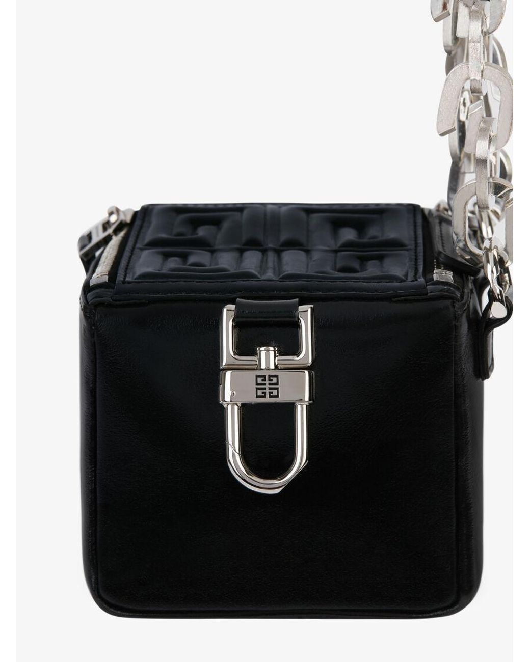 Givenchy White Cube Clutch
