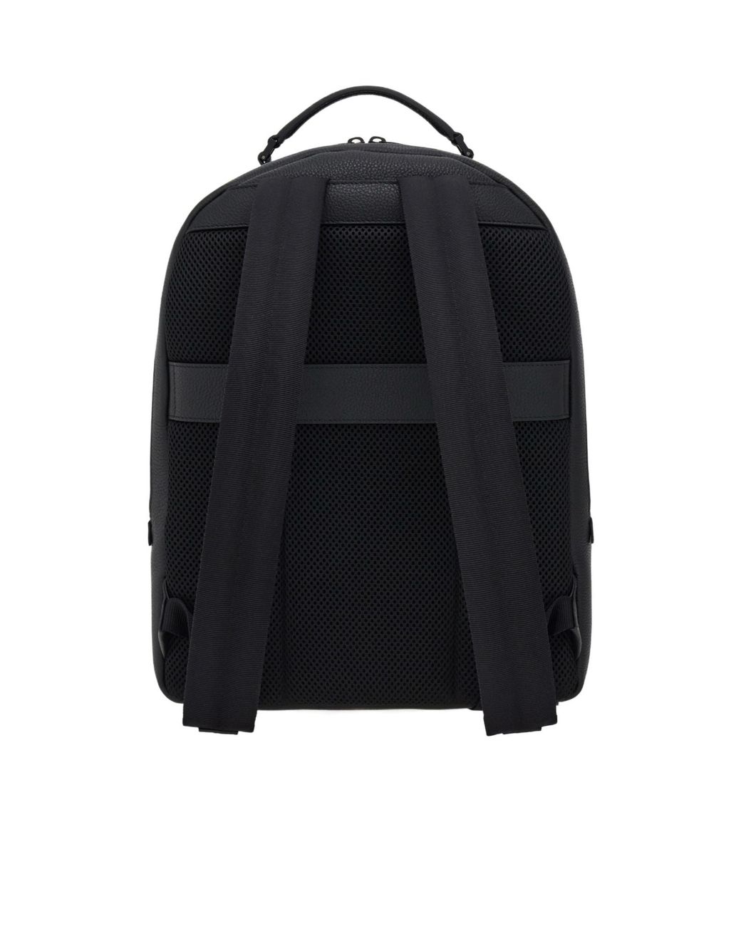 Ferragamo Black Ferragamo Gancini-Buckles Zip-Around Backpack for men