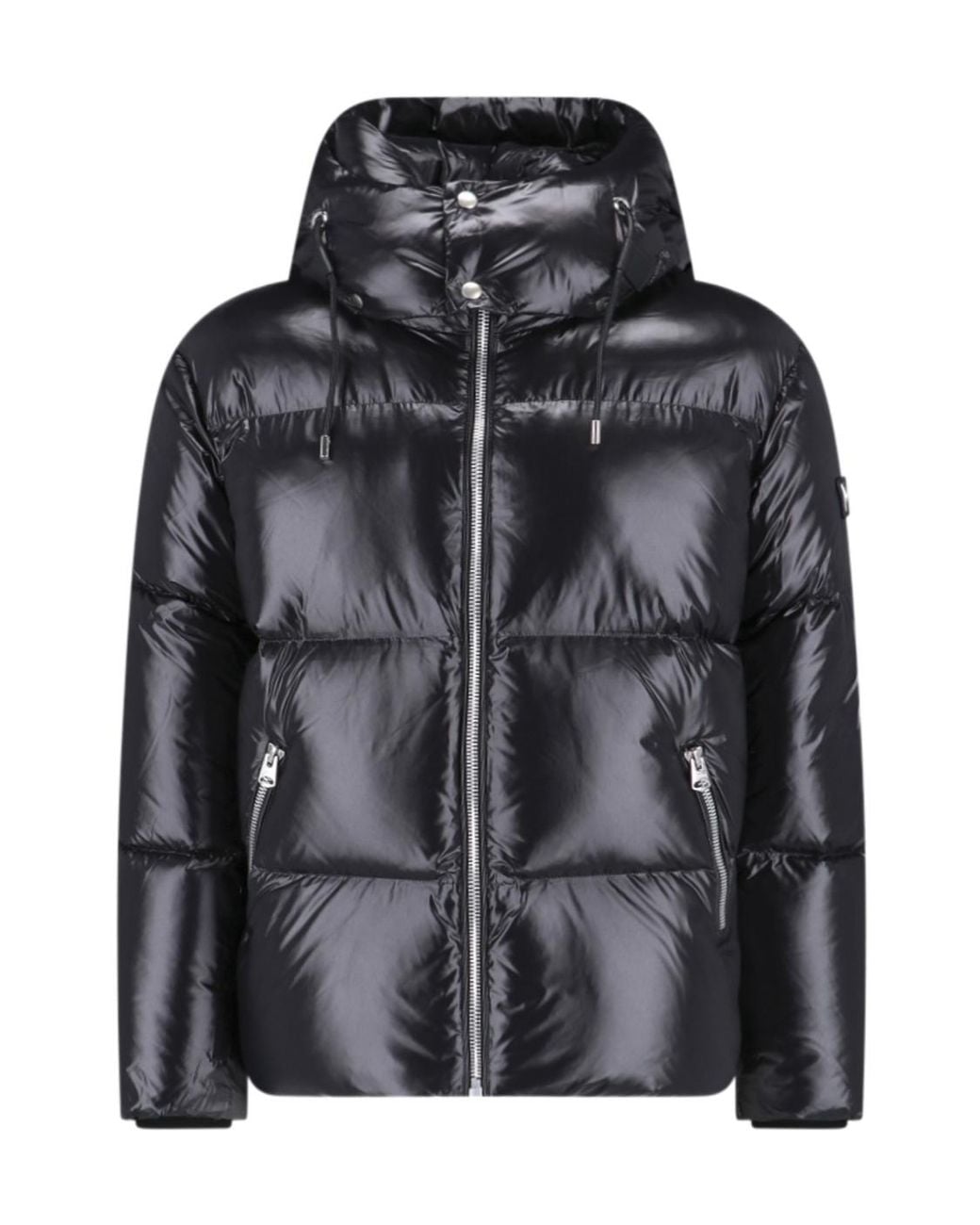 Mackage Black Kent-Z Lustrous Down Jacket for men