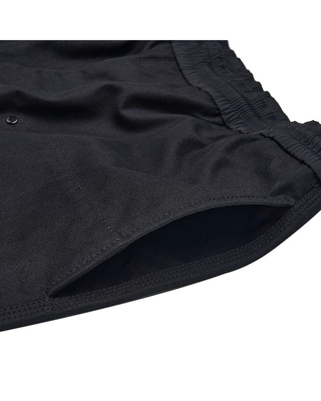 Moncler Black Logo Embroidered Tapered Leg Trousers for men