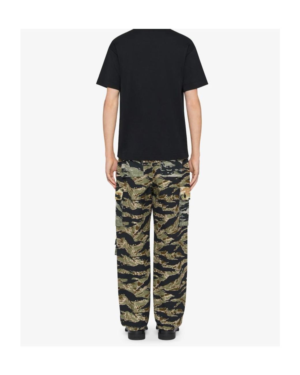 Givenchy Gray Patterned Casual Pants for men